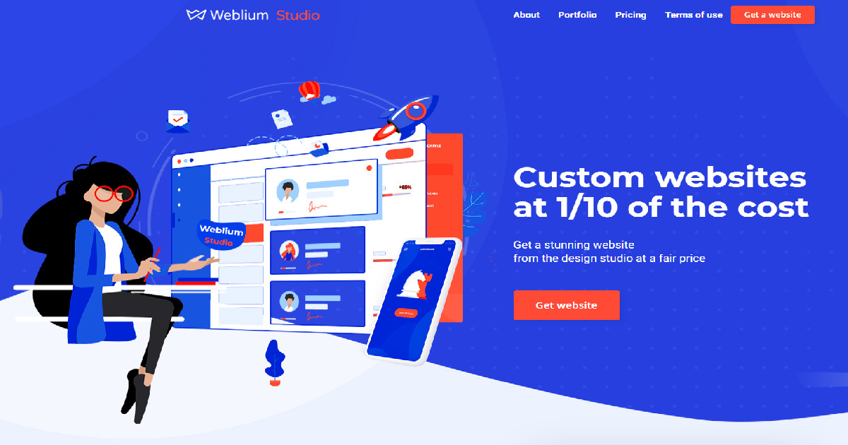 Создание сайтов ﻿"Weblium Studio" - GrandActive