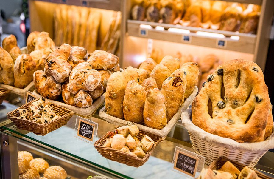 Пекарная изделия с фруктами