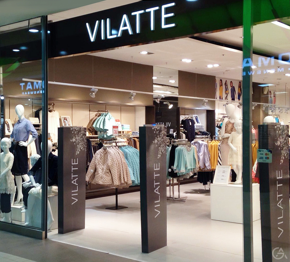 Магазин стильной одежды "VILATTE" в Иркутске - GrandActive