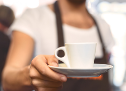 Кофейня на территории бизнес-центра - GrandActive