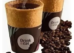 Компания предлагает оптовые поставки Стаканчиков съедобных для кофе - GrandActive