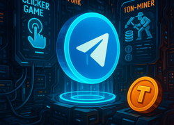  💡 Готовый Telegram-проект с TON-токеном: кликер-игра + майнер - GrandActive