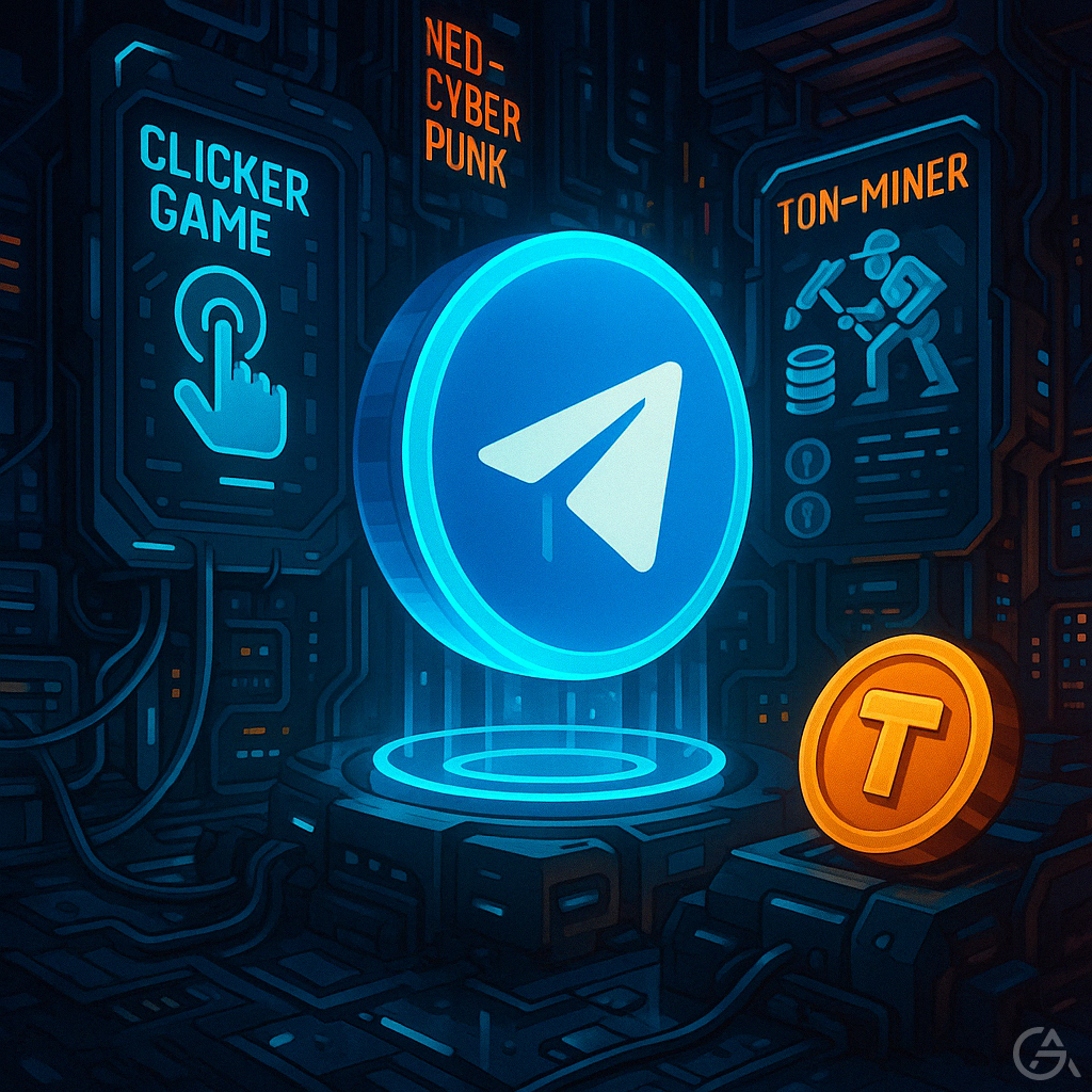  💡 Готовый Telegram-проект с TON-токеном: кликер-игра + майнер - GrandActive