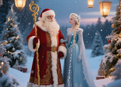 Бизнес идея: Дед Мороз и Снегурочка — сезонный бизнес без вложений - GrandActive