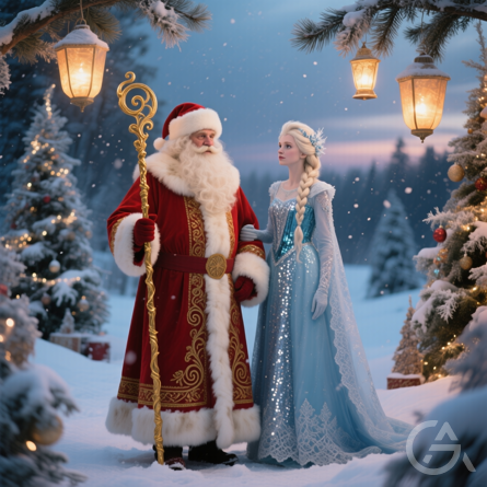 Бизнес идея: Дед Мороз и Снегурочка — сезонный бизнес без вложений - GrandActive