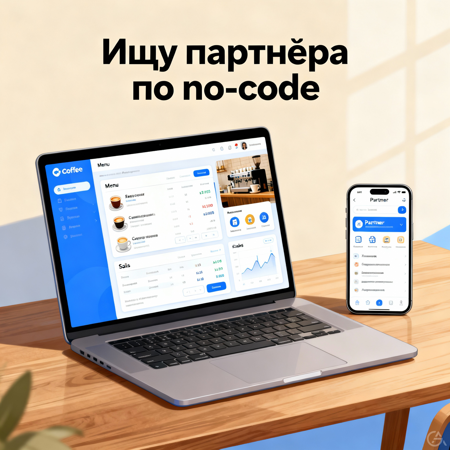 Ищу техно-партнёра для стартапа в сфере HoReCa - GrandActive