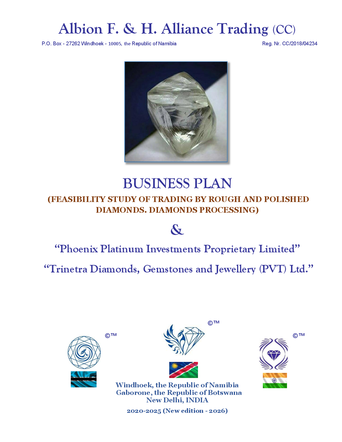 Партнер в ювелирку (Африкано-Индийская платформа обработка, торговля) - GrandActive