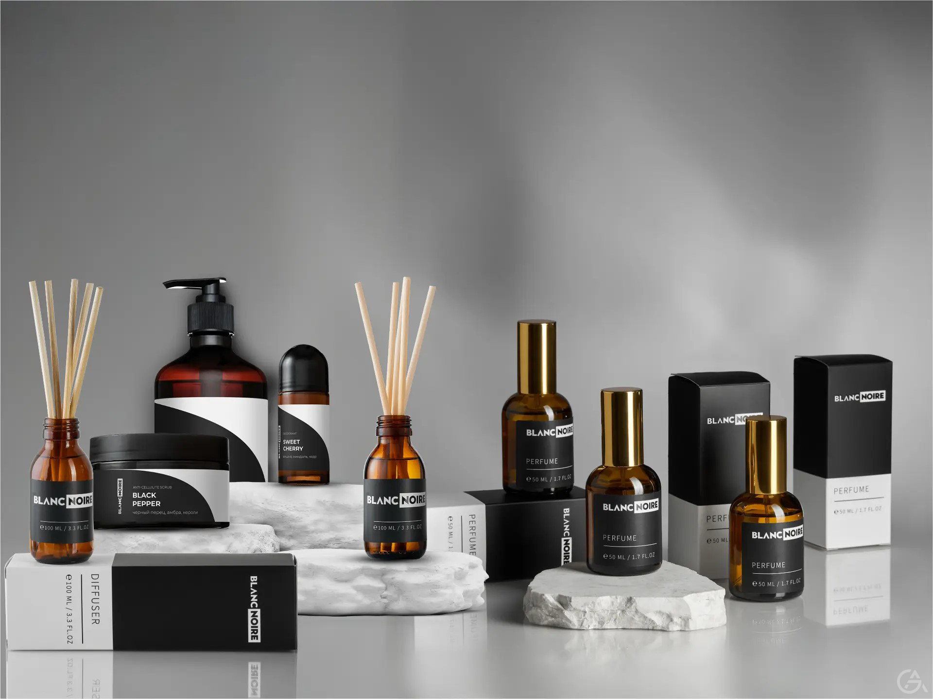 Парфюмерия и парфюмированная косметика  "blanc noire" - GrandActive