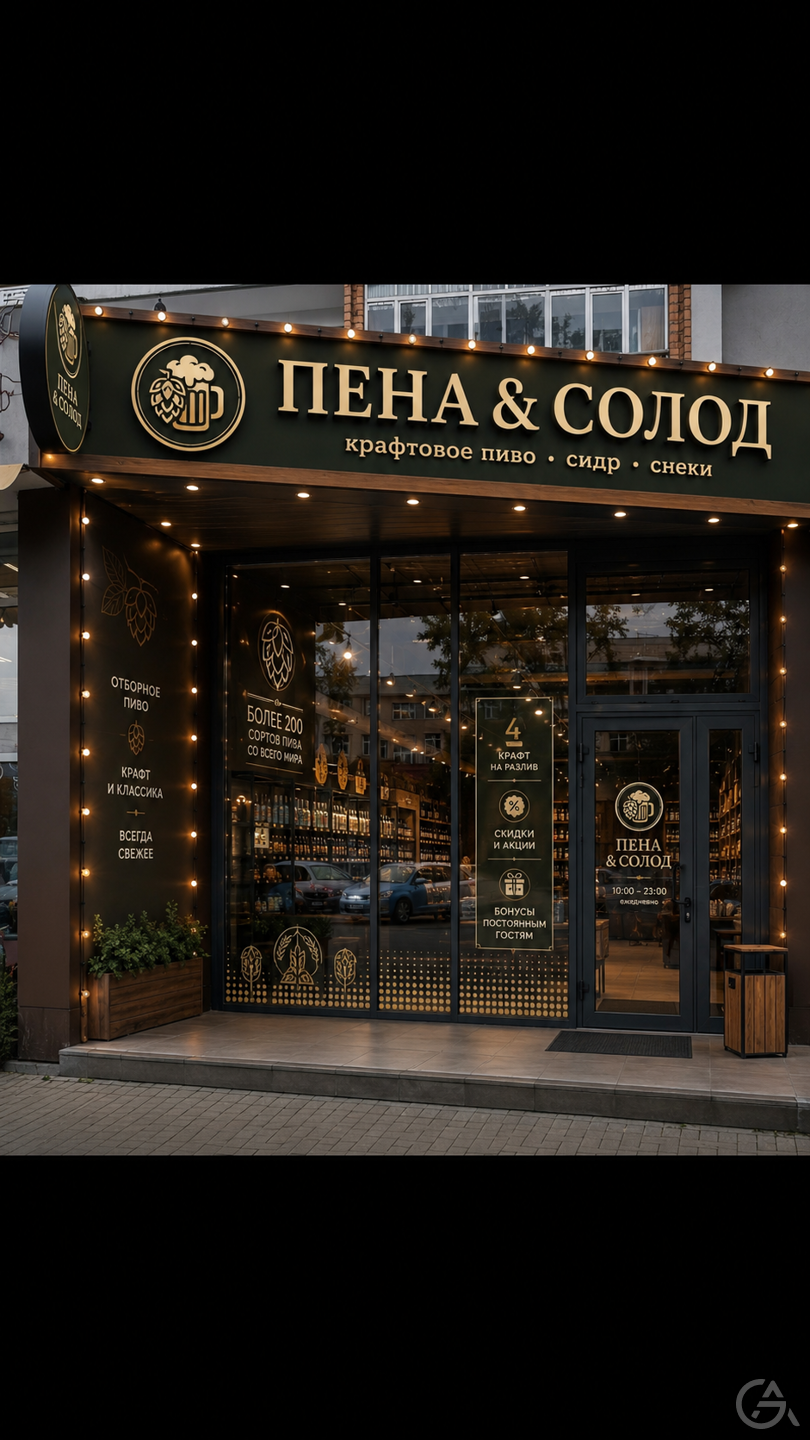 Ищу партнёра 50/50 для открытия пивного магазина - GrandActive