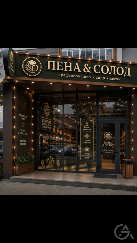 Ищу партнёра 50/50 для открытия пивного магазина - GrandActive
