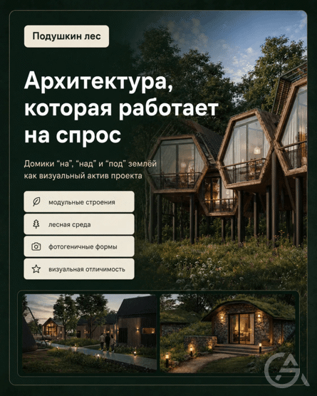 Инвестиционный проект базы отдыха 4★ «Подушкин лес» в Хабаровске - GrandActive