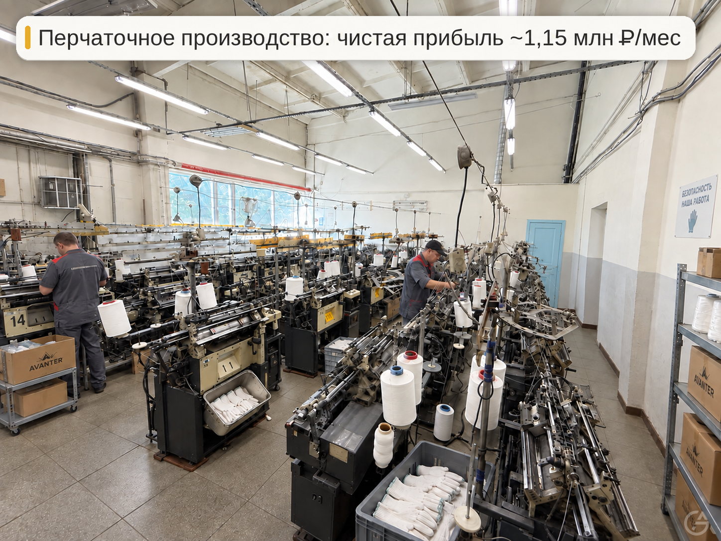 Готовый бизнес: Перчаточное производство - GrandActive