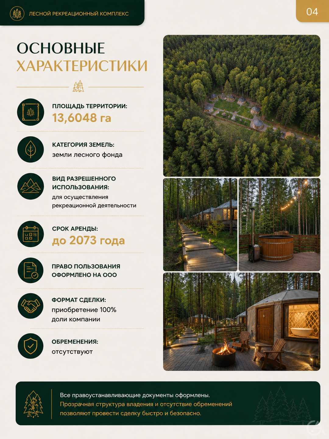 База отдыха + 13,6 га для развития - GrandActive